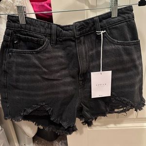 Kancan black Jean shorts size 9/28